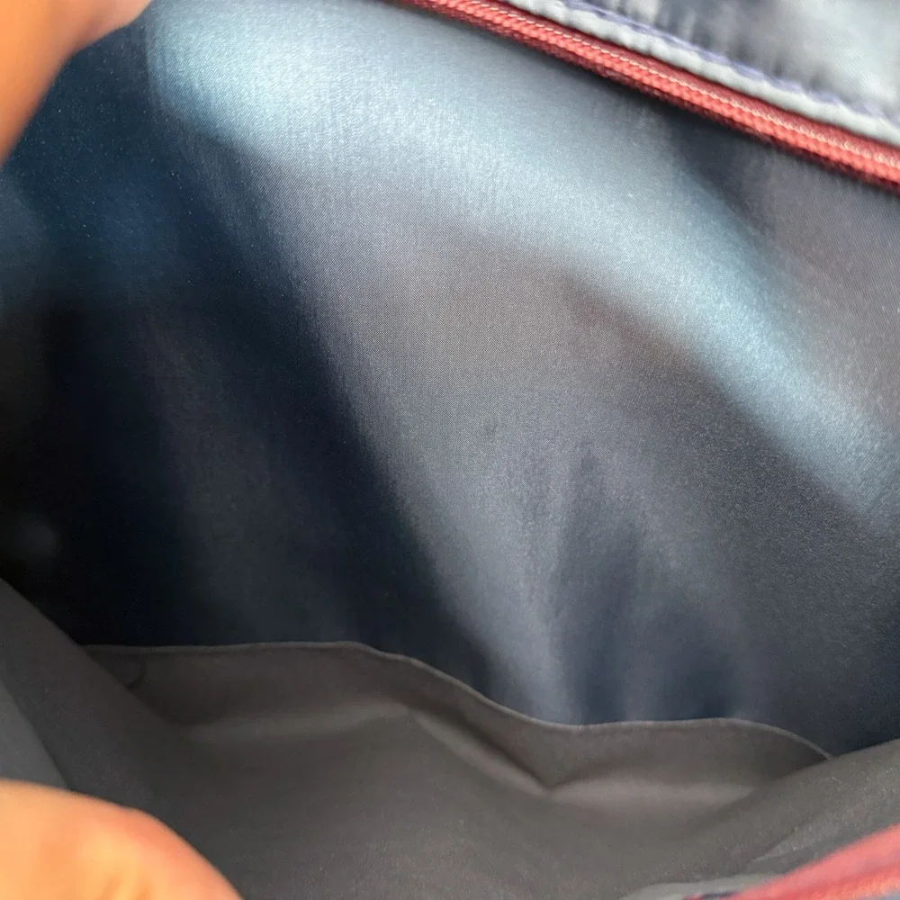 Vintage PALO Suit Garment‎ Bag Navy/Burgundy 45